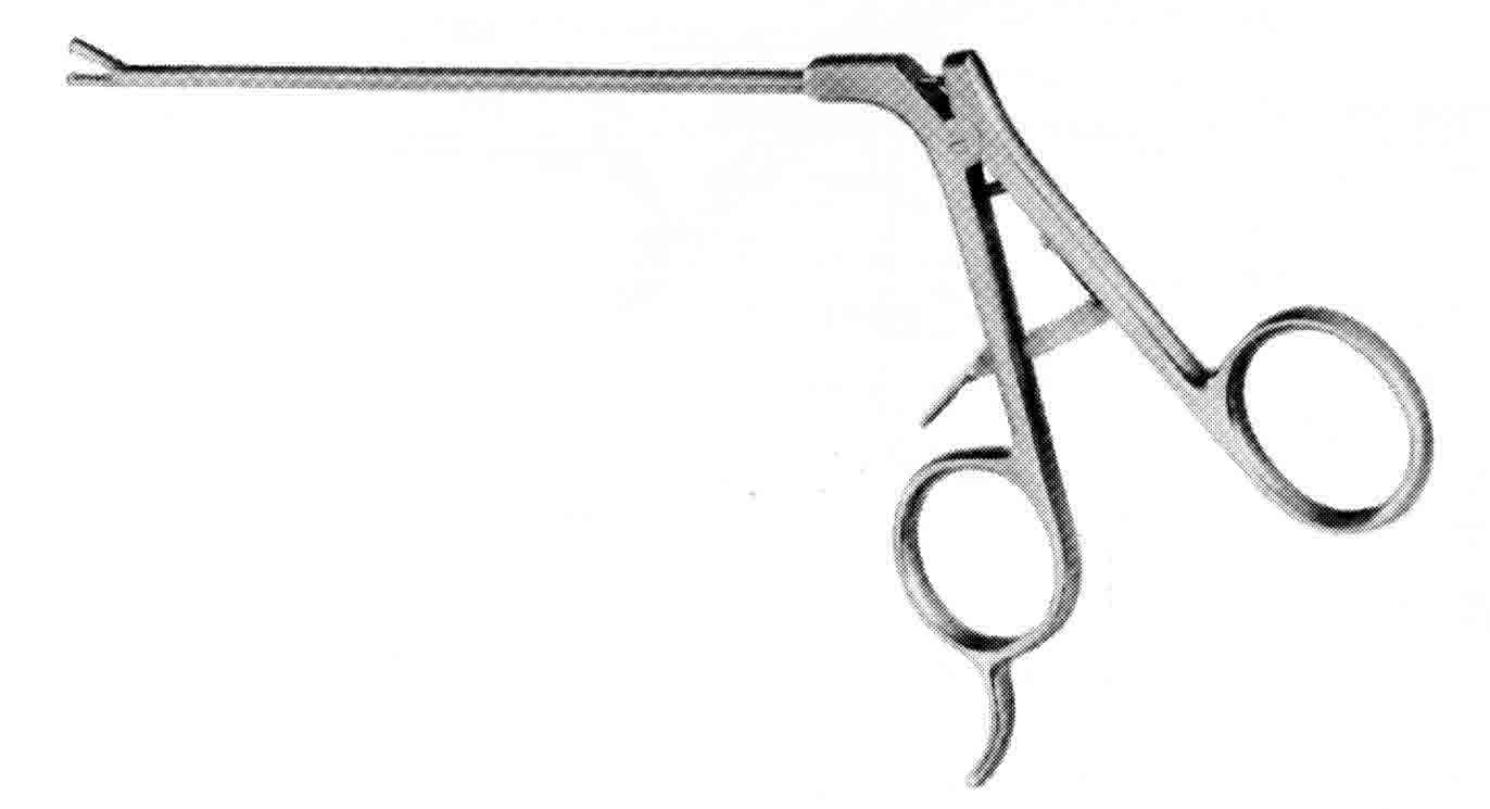 GRASPİNG FORSEPS WİTH RATCHET ÇAP 2.7MM